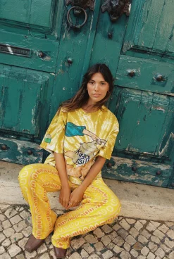 Sale Kinga Csilla Luck & Magic Tie Die Tee