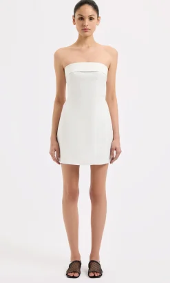 New Nude Lucy Lyra Linen Dress - White