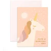 Hot Fox & Fallow Magical Unicorn Greeting Card