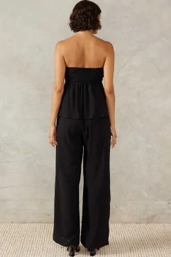 Sale Mon Renn Marseille Strapless Top - Black