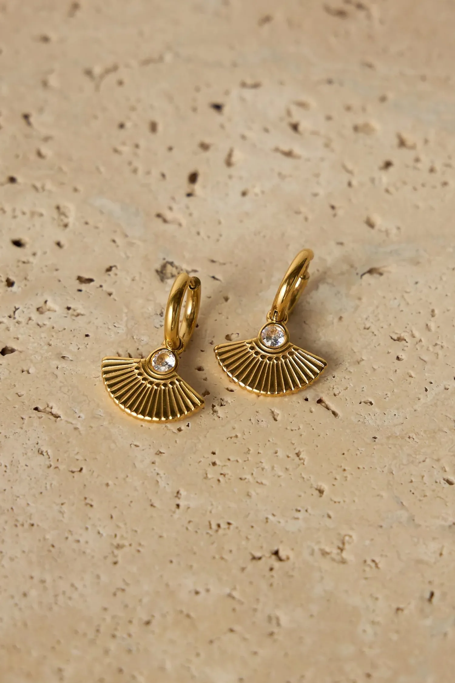 New Love From Lilou Mason Earrings - Gold / Diamond
