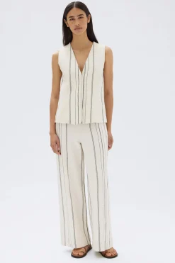 Online Assembly Label Matera Stripe Vest