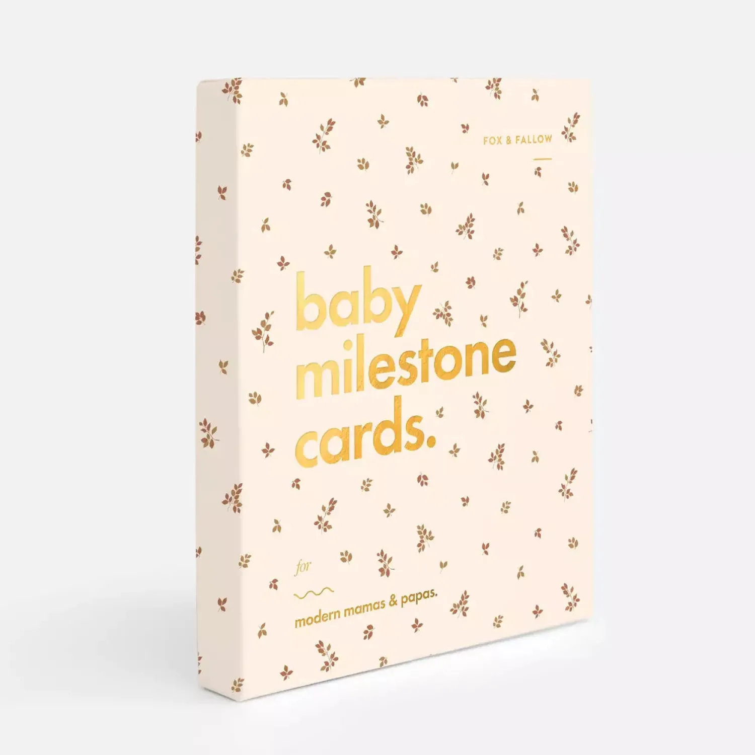 New Fox & Fallow Milestone Cards - Broderie