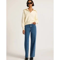 Nude Lucy Addison Rugby Knit - Cloud