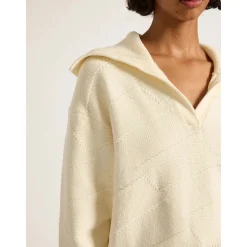 Nude Lucy Addison Rugby Knit - Cloud