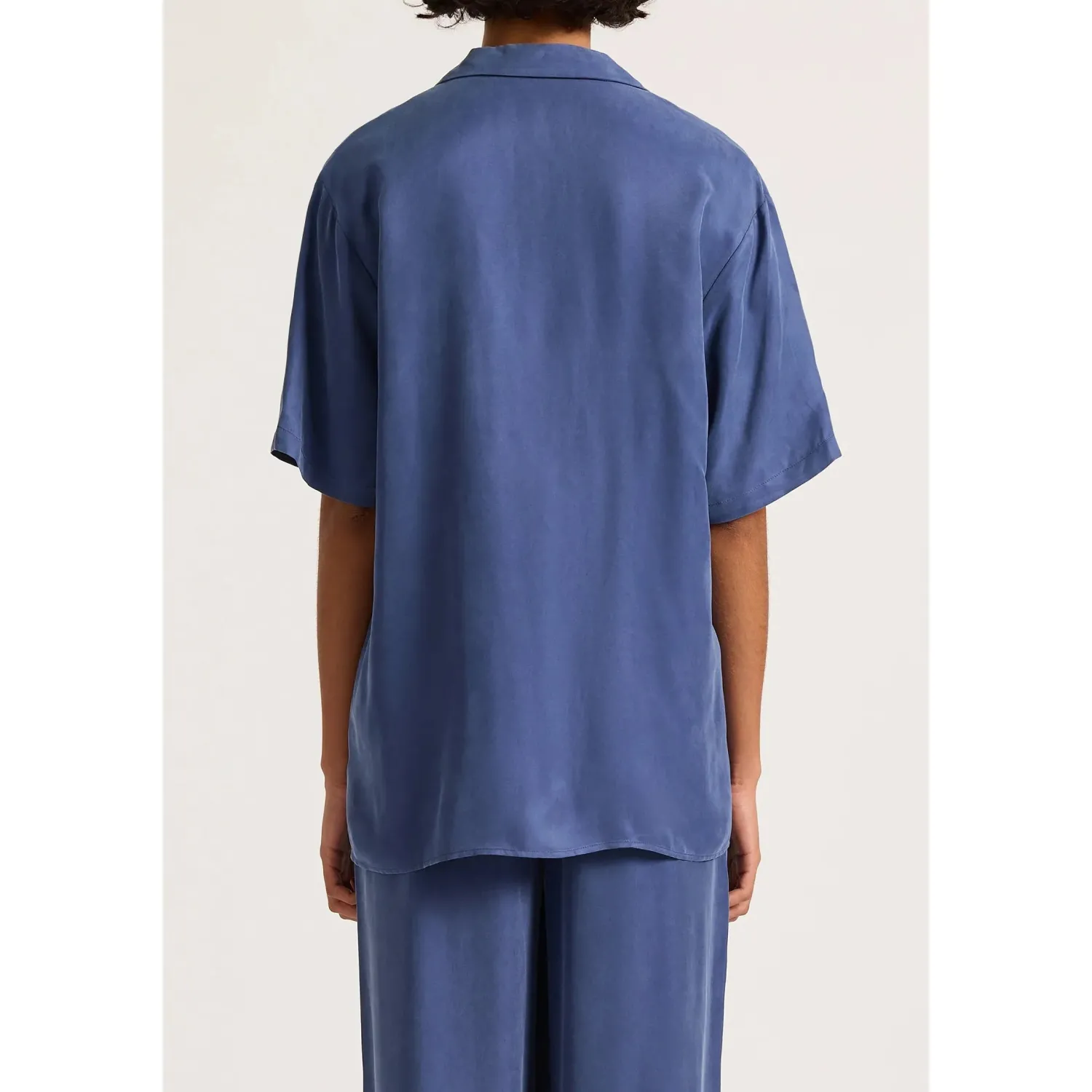 New Nude Lucy Lucia Cupro Shirt - Indigo