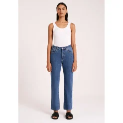 Outlet Nude Lucy Organic Straight Leg Jean - Vintage Blue