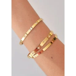 Sale Love From Lilou Odette Bangle - Gold