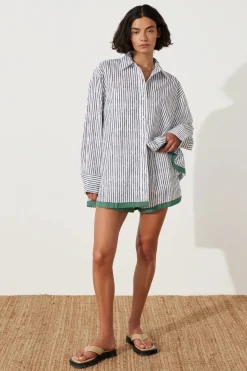 Outlet Zulu & Zephyr Paint Stripe Shirt