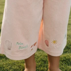 Best Golden Children Palm Beach Wide Leg Pant - Flamingo Pink