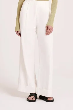 Best Nude Lucy Paloma Tailored Pant - Salt