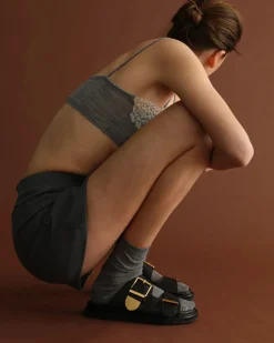 Alias Mae Panama - Black Leather