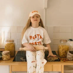 Online Golden Children Pasta Party Tee - Marshmallow