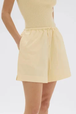 Hot Assembly Label Philipa Poplin Short - Pannacotta