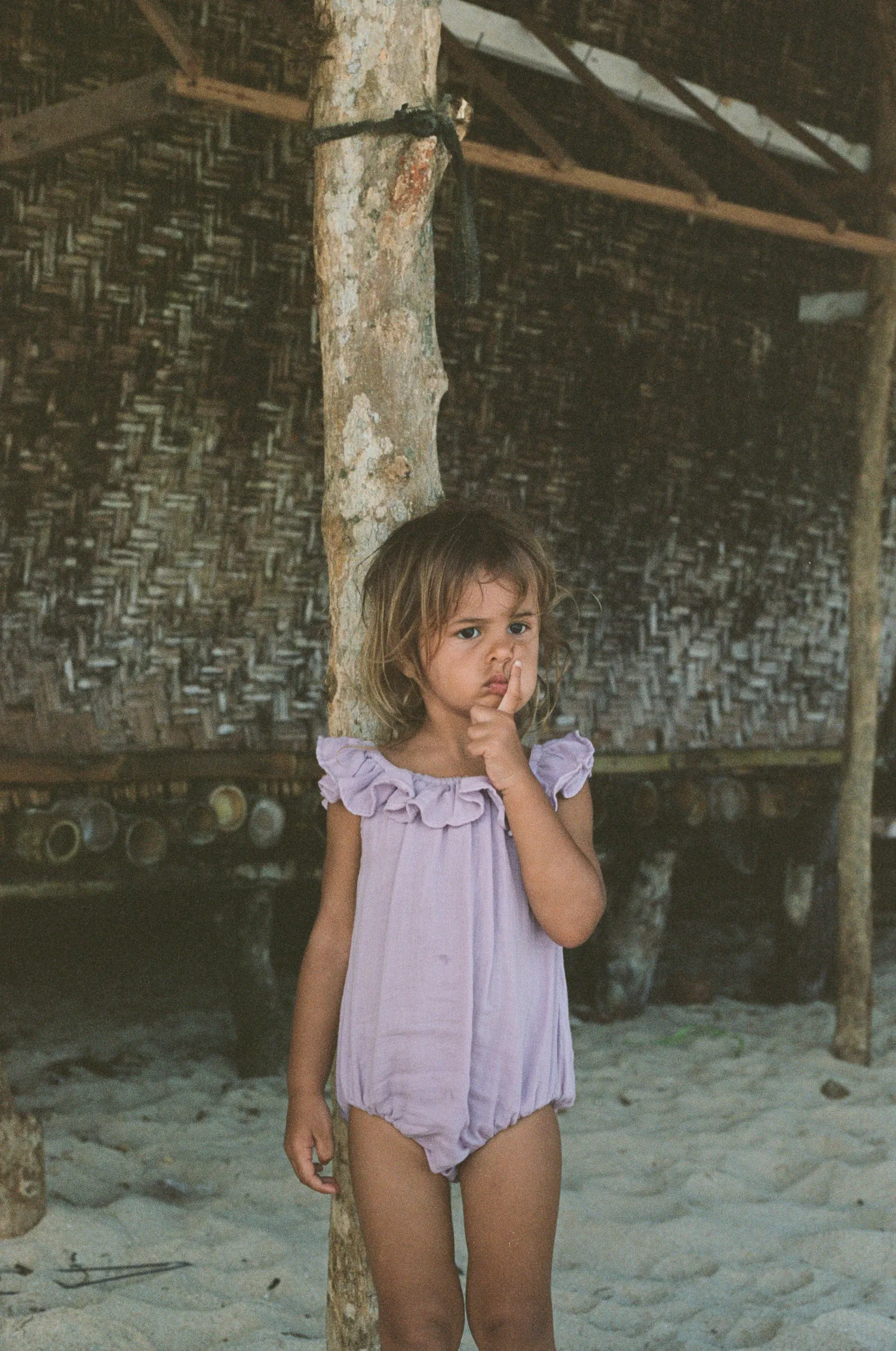 Outlet Illoura The Label Pip Romper - Lilac