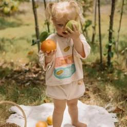 Discount Golden Children Pool House Mid Sleeve Tee - Shell