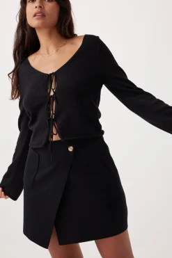Online Arcaa Movement Poppy Long Sleeve Top - Black