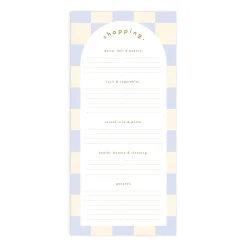 Discount Fox & Fallow Powder Check DL Shopping List Magnet Notepad NEW