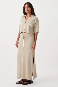 New Arcaa Movement Quinn Skirt - Taupe
