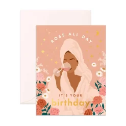 Sale Fox & Fallow Rosè All Day Greeting Card