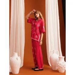 Hot Kinga Csilla Roses Fortuna Pant