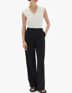 Sale Assembly Label Sabine Crepe Pant - Black