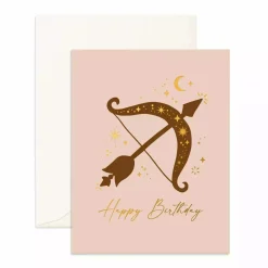 Outlet Fox & Fallow Sagittarius Birthday Greeting Card