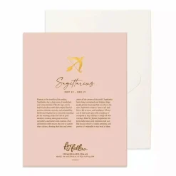 Outlet Fox & Fallow Sagittarius Birthday Greeting Card