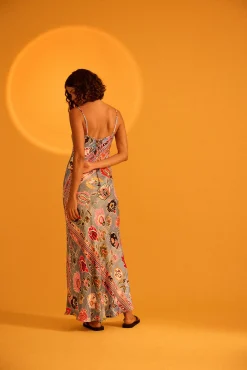 Best Kinga Csilla Saguaro Jamey Triangle Slip Maxi