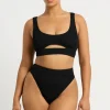 Bond-Eye Swim Savannah Brief - Black Eco
