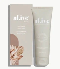 Hot Al.ive Body Sea Cotton & Coconut Hand Cream