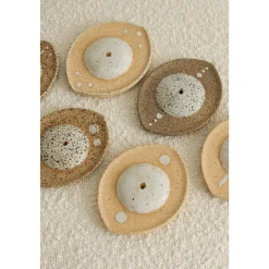 New Rachel Charge Seer Incense Holder - Sand/White