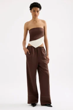 Best Nude Lucy Serafin Pant - Espresso