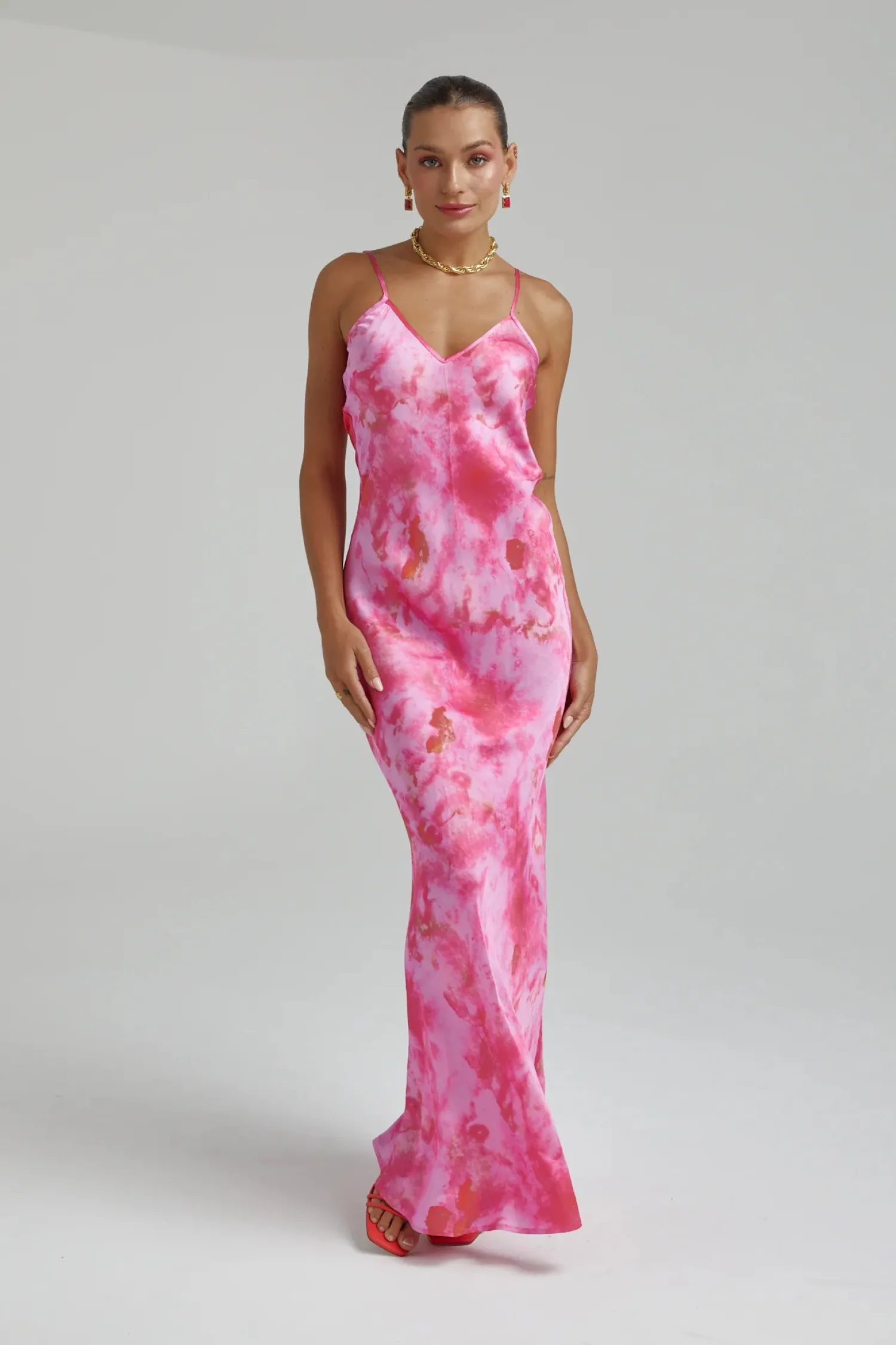 Online Summi Summi Siren Dress - Hibiscus