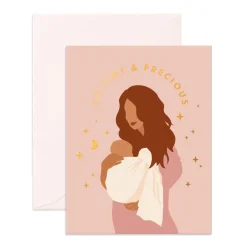 Best Fox & Fallow So Tiny & Precious Greeting Card