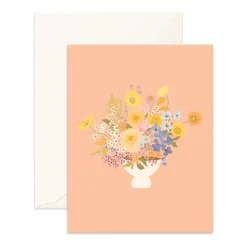 Online Fox & Fallow Spring Boutique Peach Greeting Card