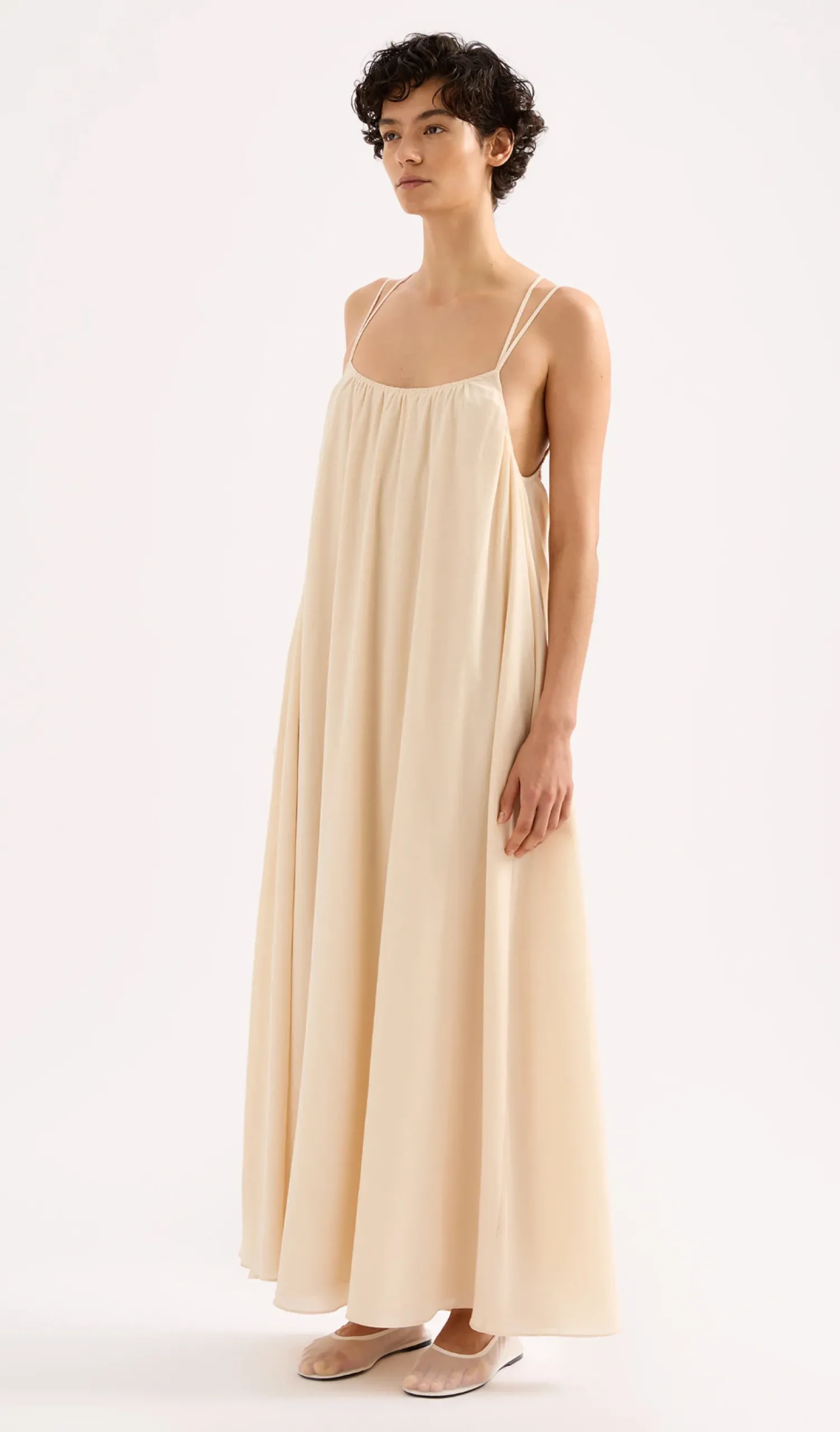 Discount Nude Lucy Stace Maxi Dress - Pannacotta
