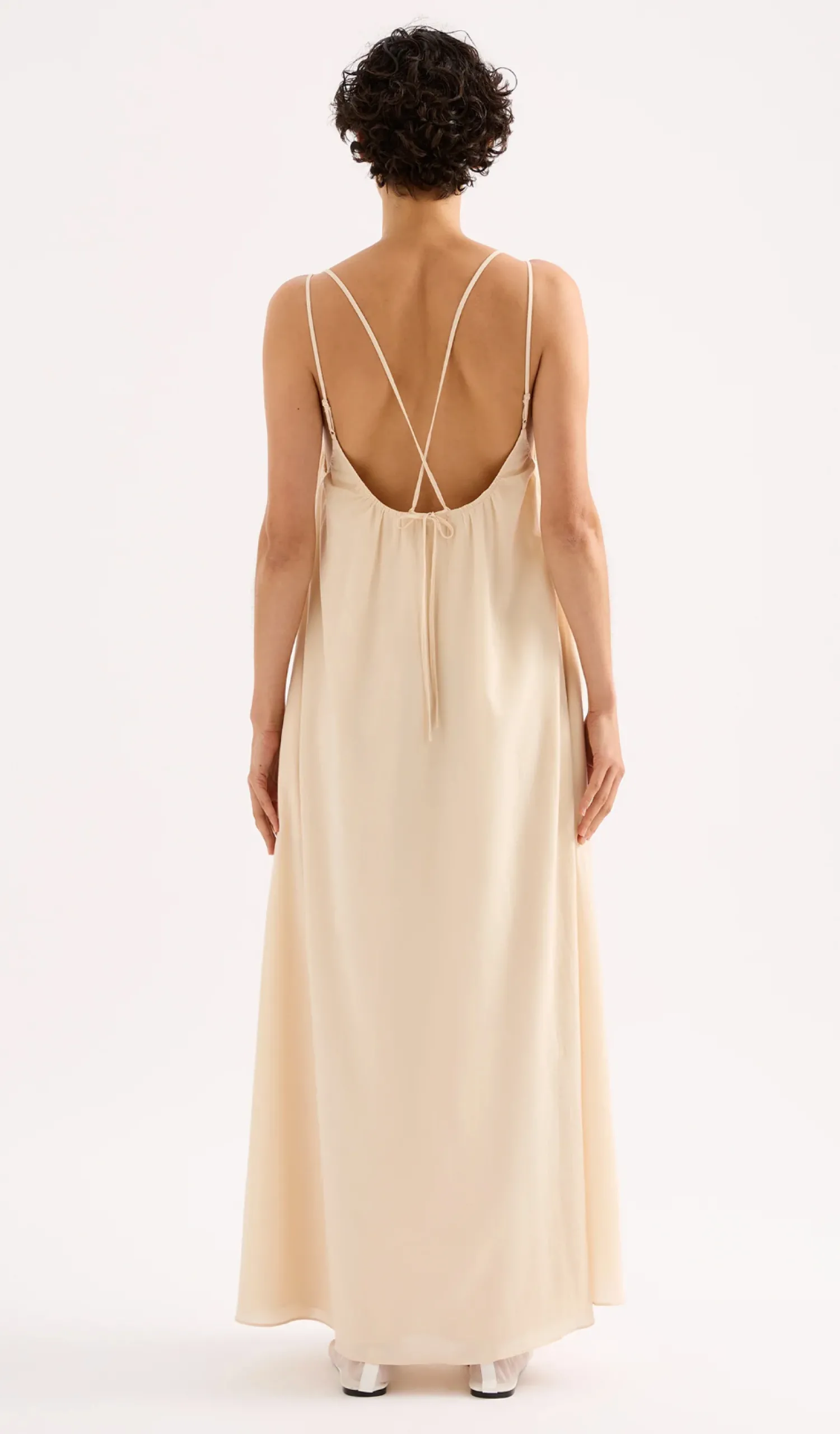 Discount Nude Lucy Stace Maxi Dress - Pannacotta