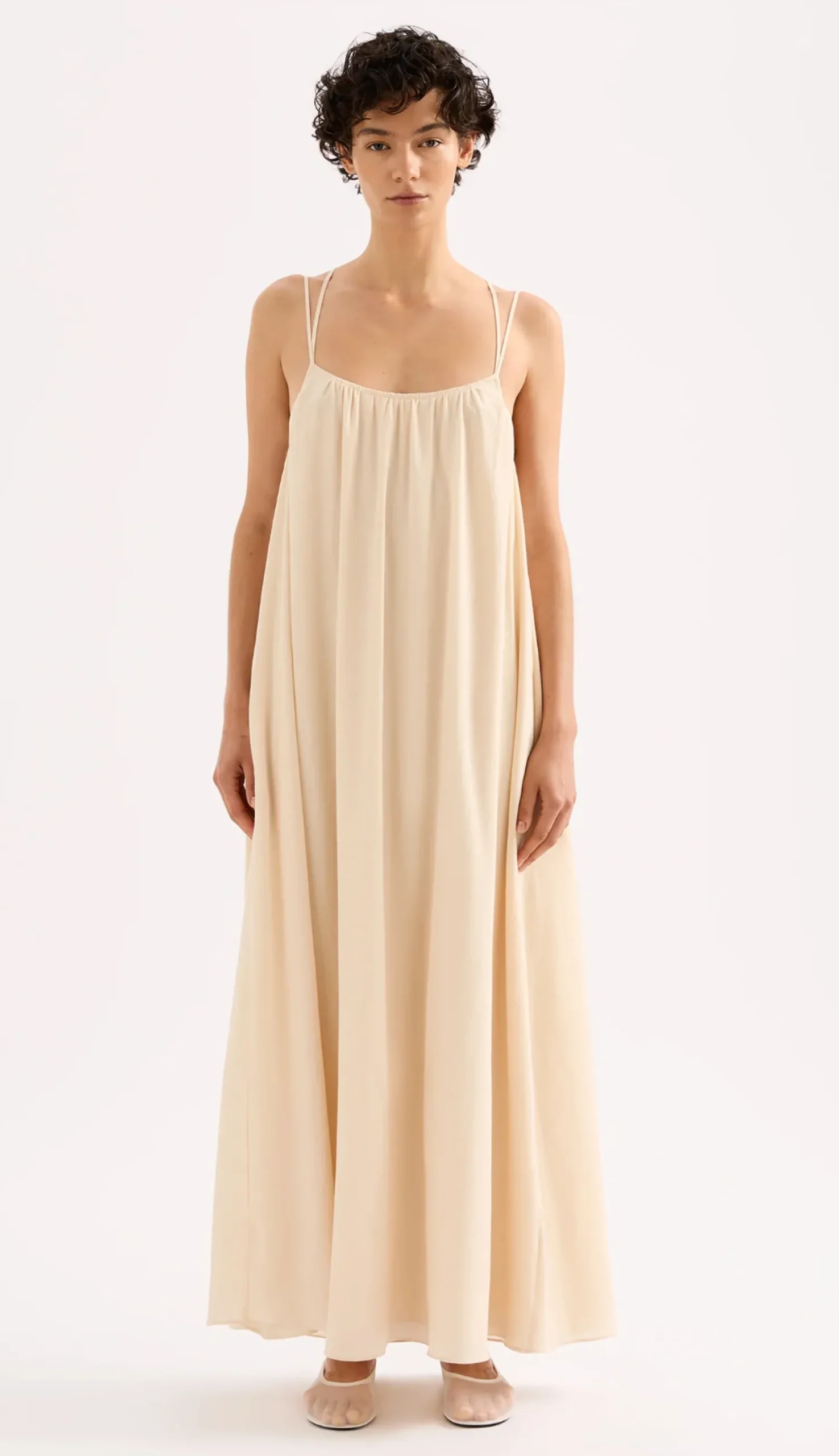 Discount Nude Lucy Stace Maxi Dress - Pannacotta