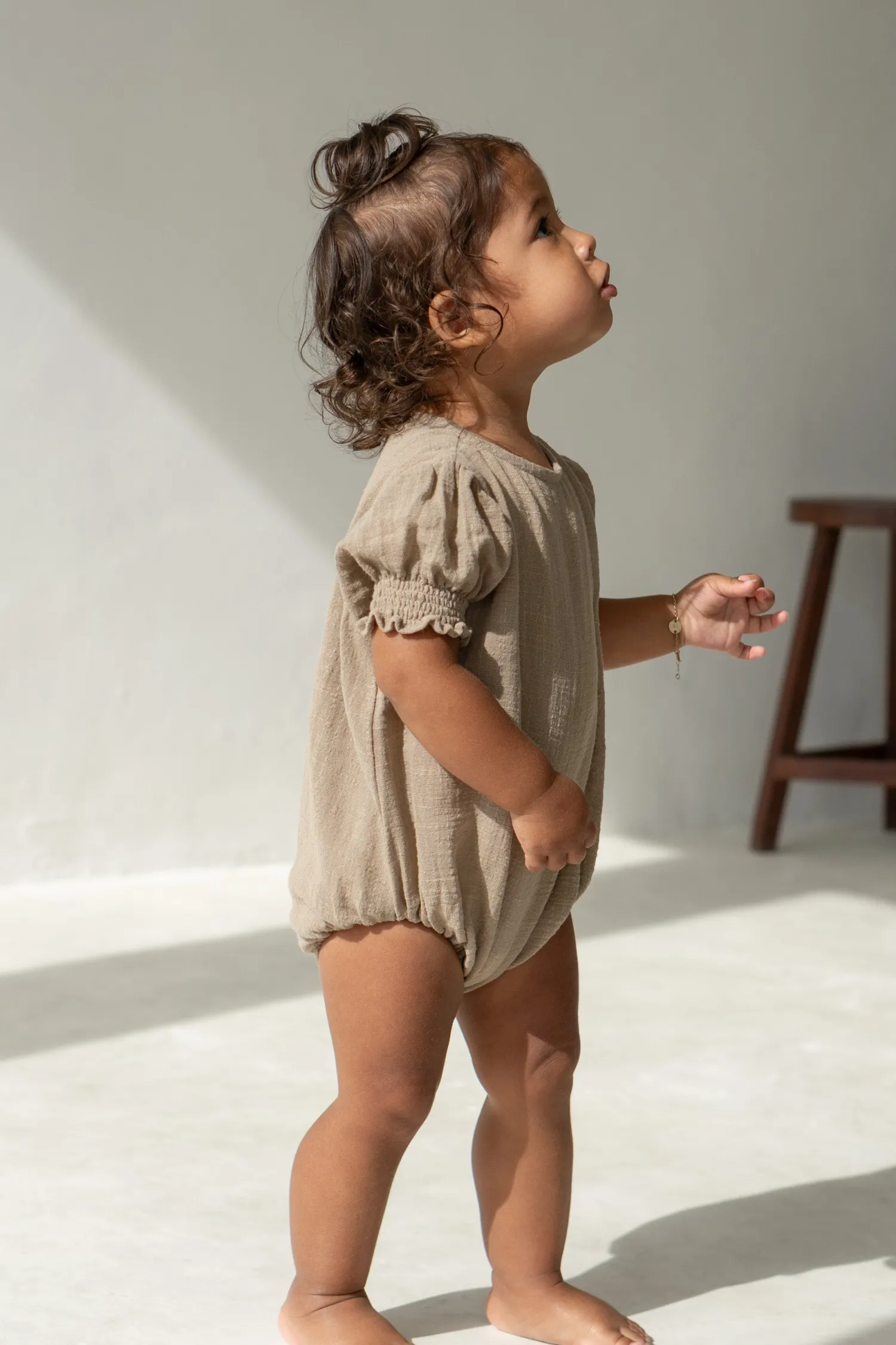 Outlet Illoura The Label Summer Meadow Romper - Mushroom
