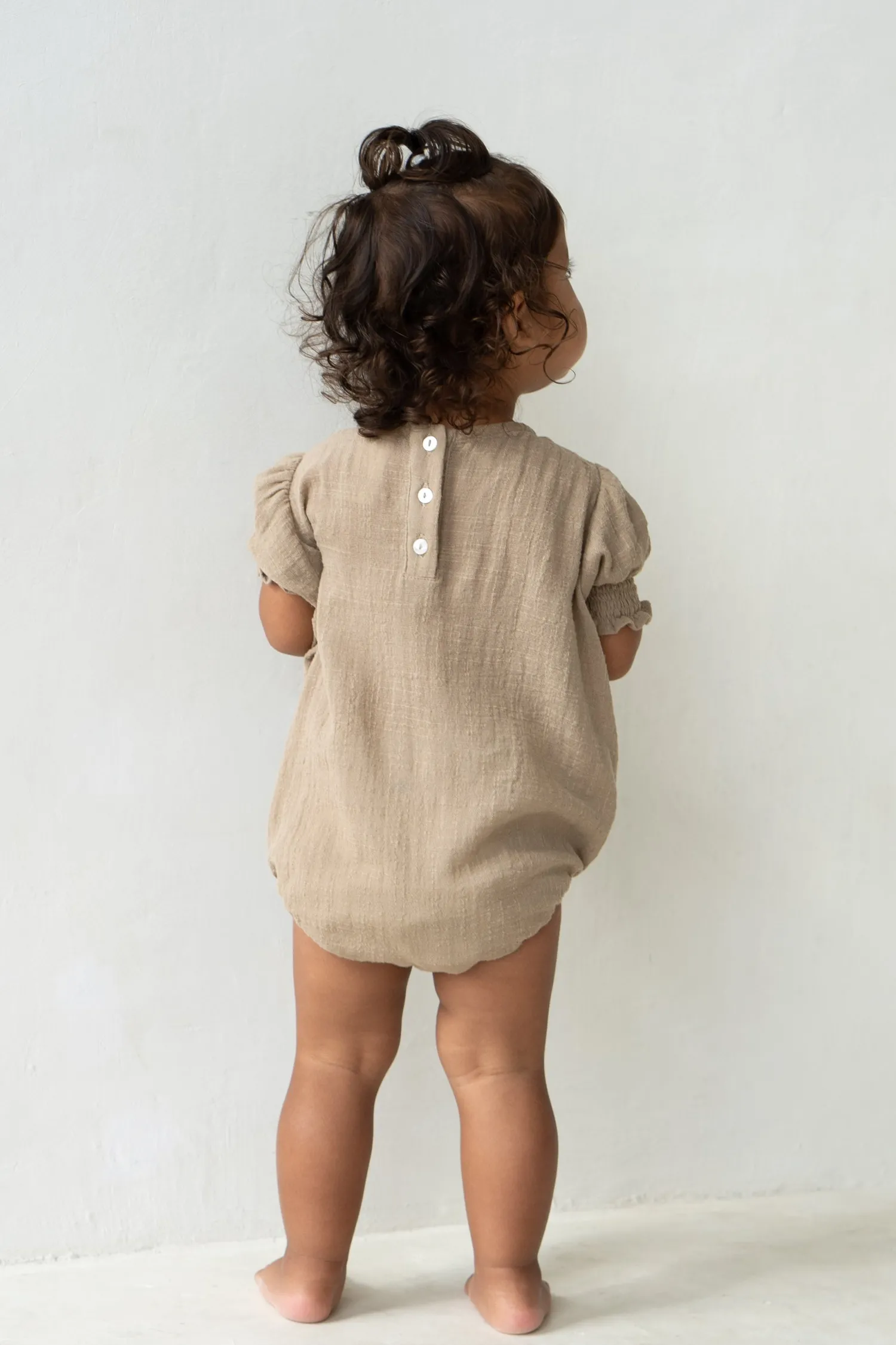Outlet Illoura The Label Summer Meadow Romper - Mushroom