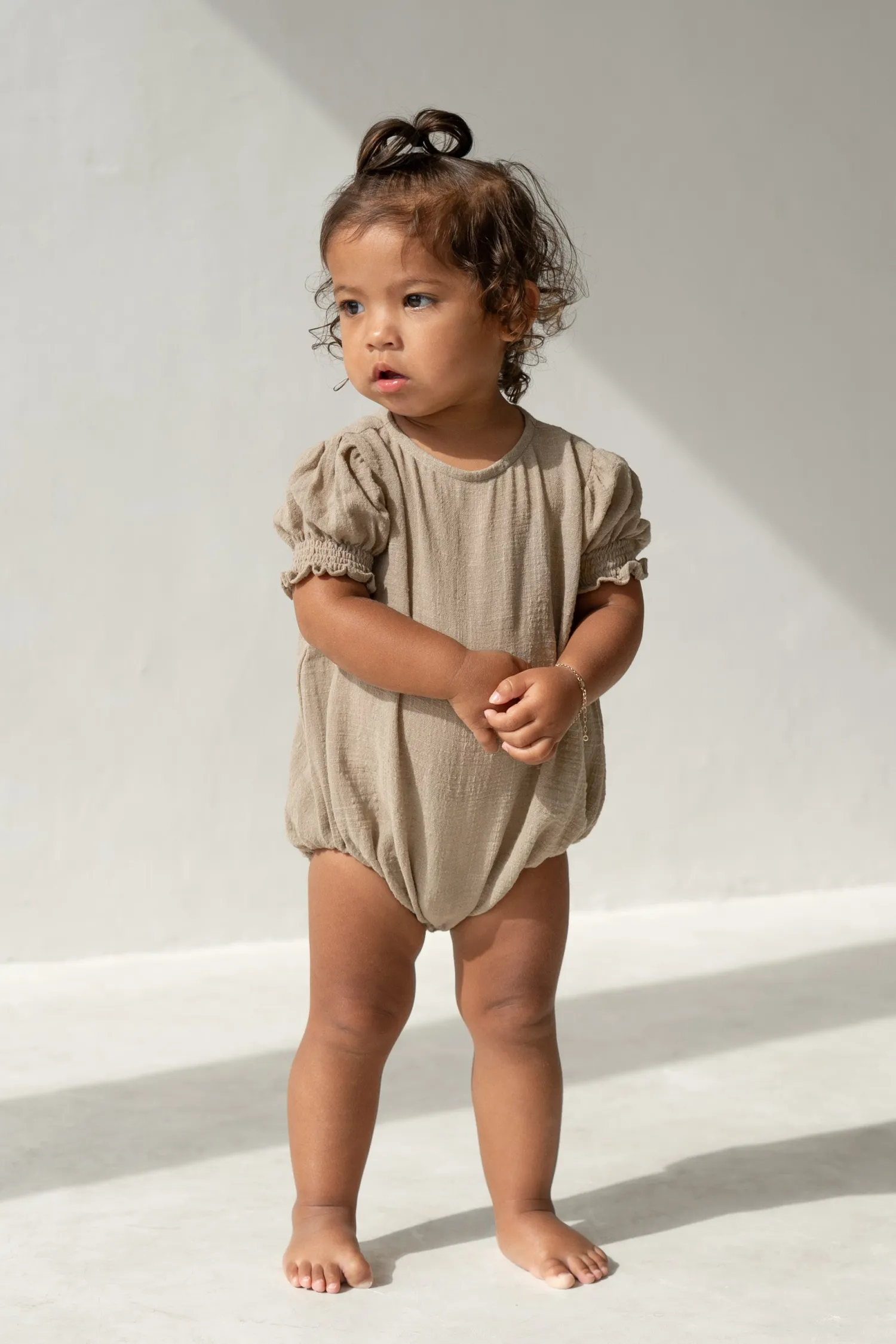 Outlet Illoura The Label Summer Meadow Romper - Mushroom