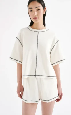 Nude Lucy Sutton Tee - Salt