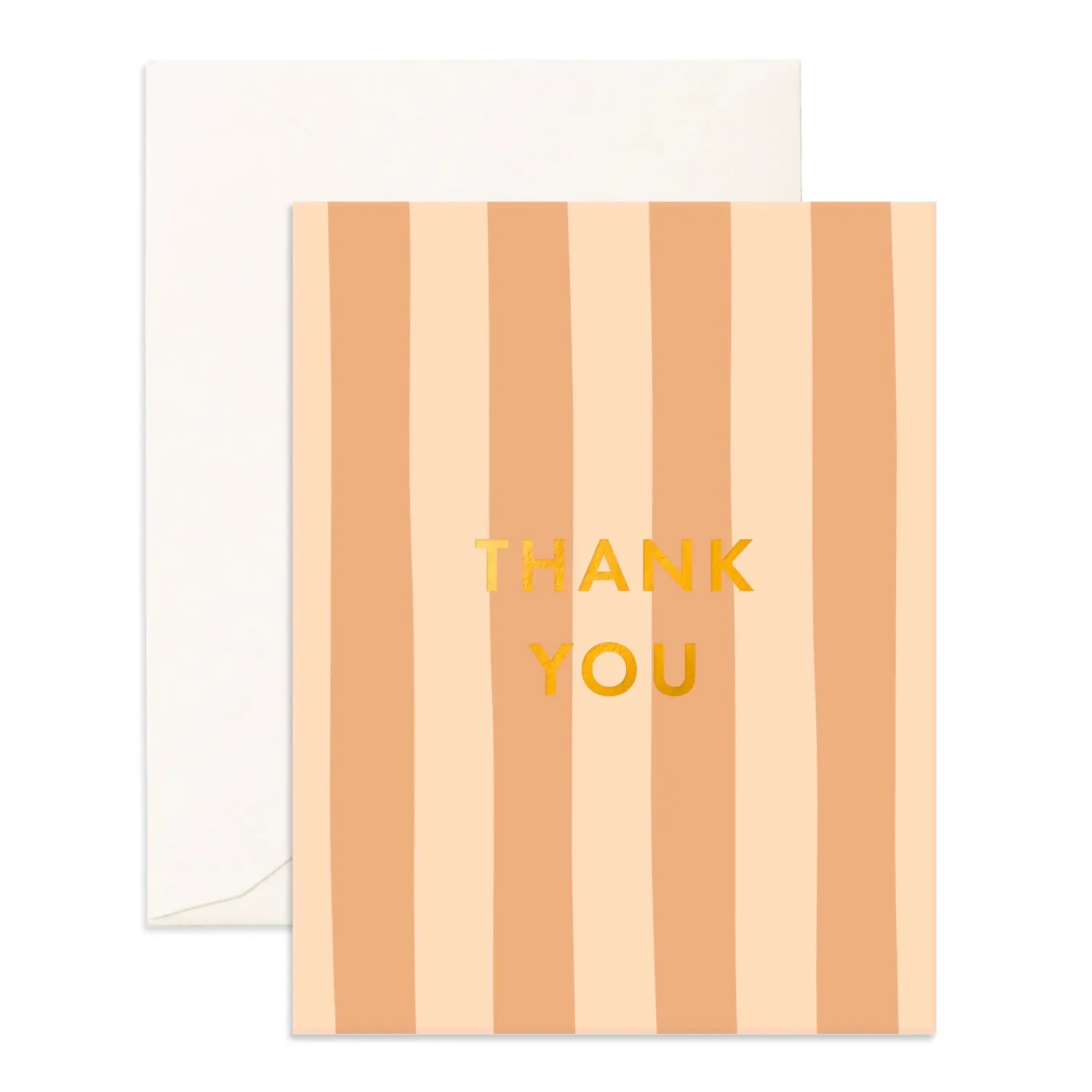 Sale Fox & Fallow Thank You Corsica Stripe Greeting Card