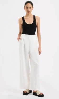 Sale Nude Lucy Thilda Linen Culotte - White