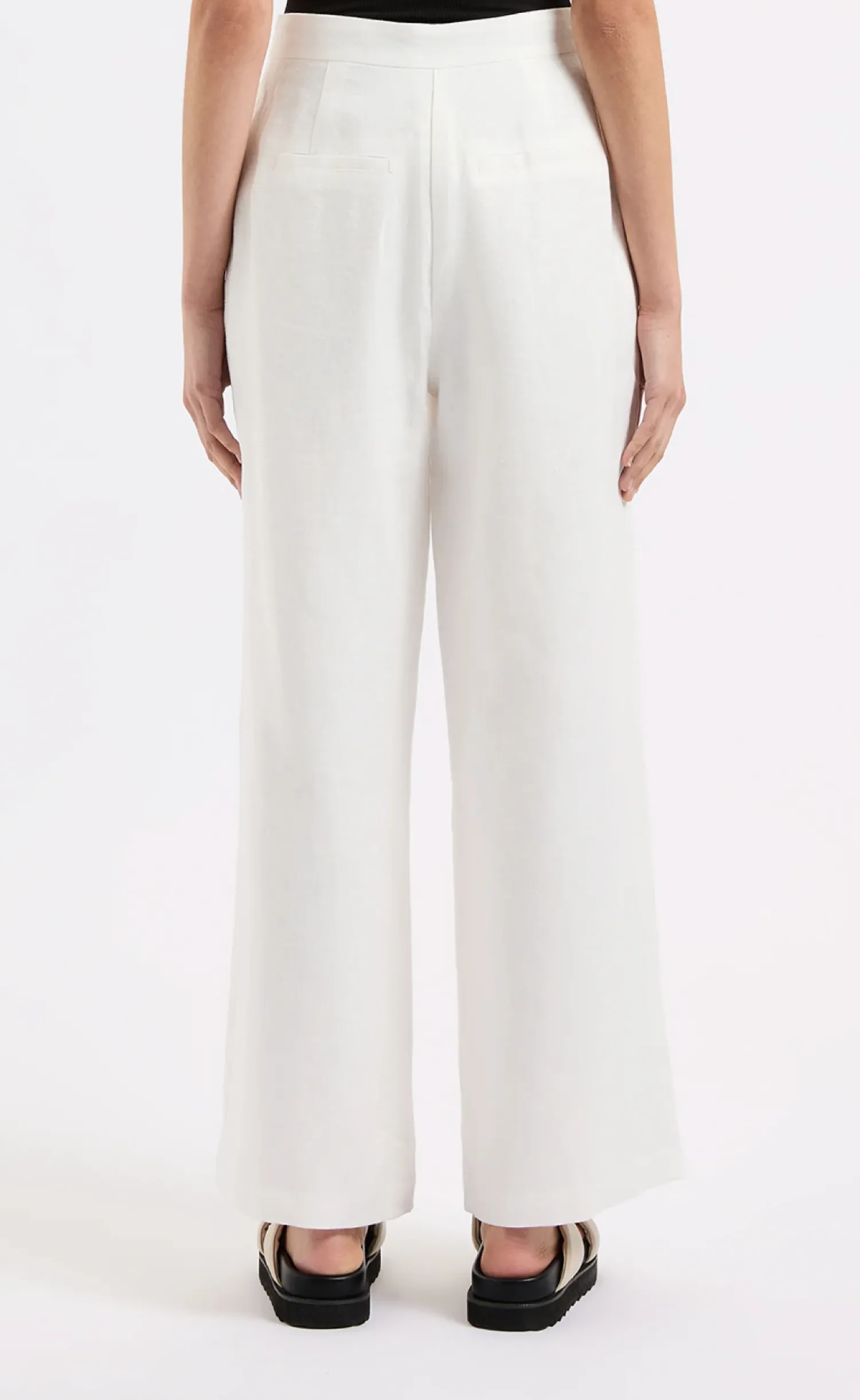 Sale Nude Lucy Thilda Linen Culotte - White