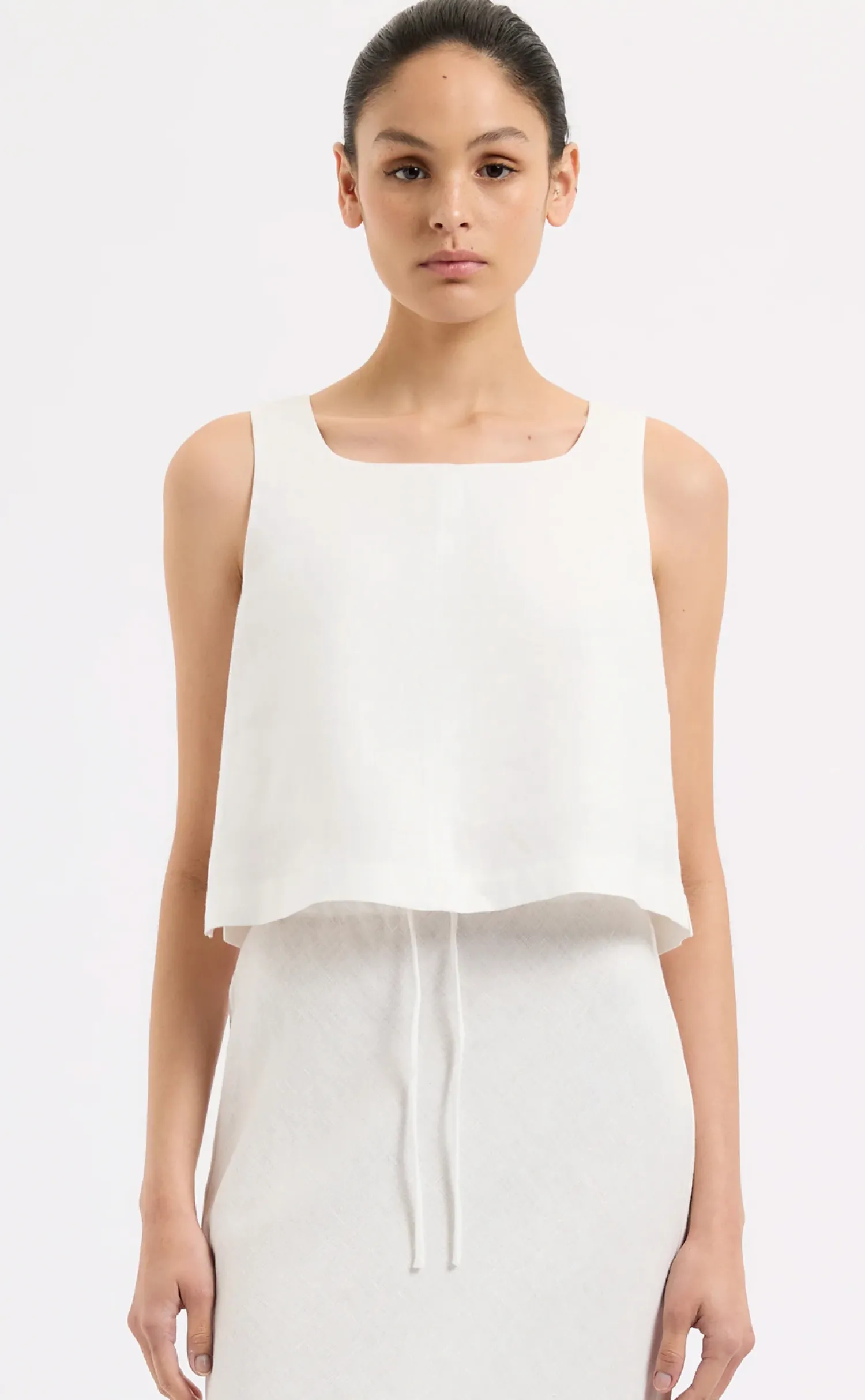 Sale Nude Lucy Thilda Linen Top