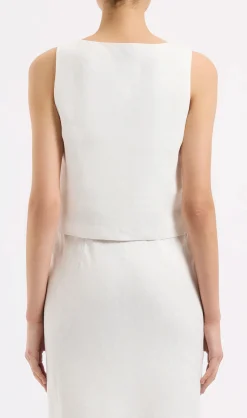 Sale Nude Lucy Thilda Linen Top