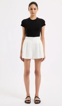 Nude Lucy Thilda Tailored Short - White