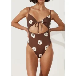 Sale Zulu & Zephyr Tie One Piece - Dandelion Daisy